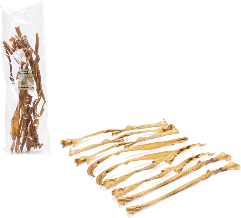 Runderkophuid - Hondensnack - Voordeel - 10 ST - 70-80 cm by Beeztees – product photo