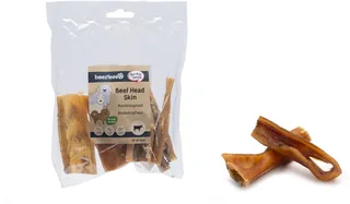 Runderkophuid - Hondensnacks - kauwsnack Hond - 12 cm - 10ST by Beeztees – product photo 1 of 2