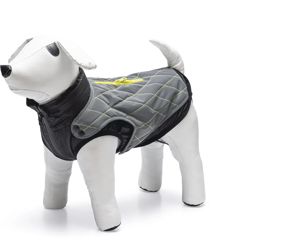 Safety Gear Allia – Hondenjas – Reflecterend – 24 cm van Beeztees in Grijs – productfoto