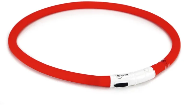 Safety Gear Dogini - Halsband Hond - 70 cm von Beeztees in Rot – Produktfoto