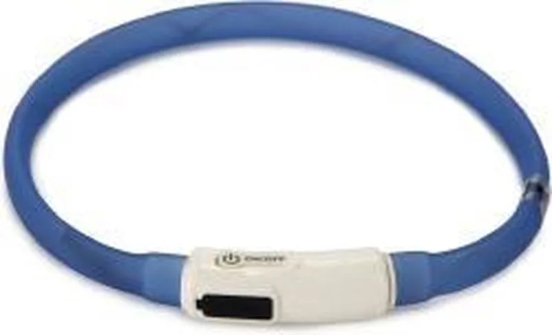 Safety Gear Dogini - Hondenhalsband - USB - 35x1 cm by Beeztees in Blue – product photo