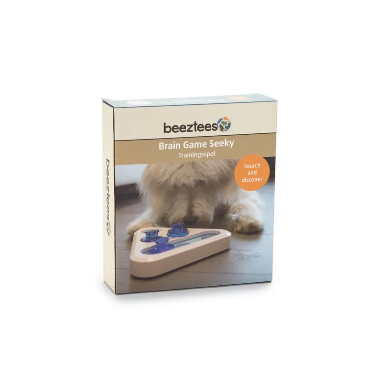 Seeky Hondenpuzzel - Hondenspeelgoed - 25x22x6 cm von Beeztees in Weiß – Produktfoto 2 von 2