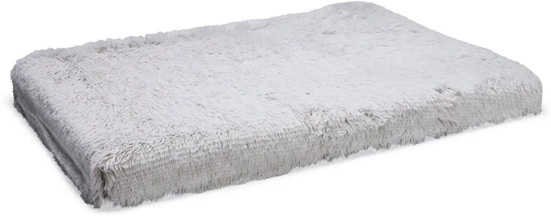 Siba - Orthopedisch Hondenkussen - Fluffy - 100x70x9 cm - Maat L de Beeztees en Beige – photo produit