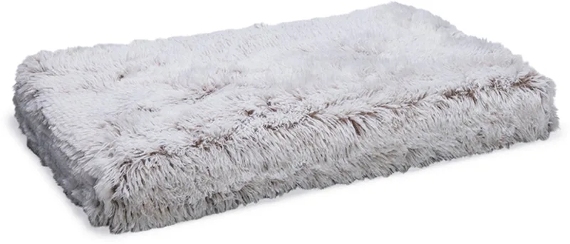 Siba - Orthopedisch Hondenkussen - Fluffy - 75x50x9 cm - Maat M van Beeztees in Beige – productfoto