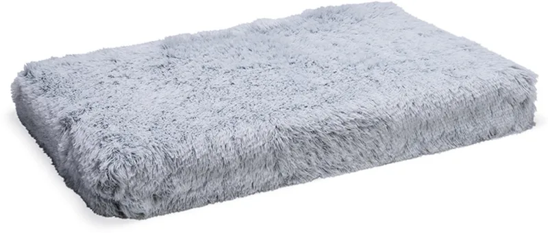 Siba - Orthopedisch Hondenkussen - Fluffy - 75x50x9 cm - Maat M de Beeztees en Gris – photo produit