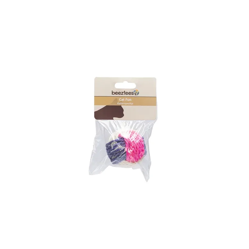 Sisal Knotted Ball+catnip Katten Speelgoed Geassorteerd by Beeztees – product photo 2 of 2