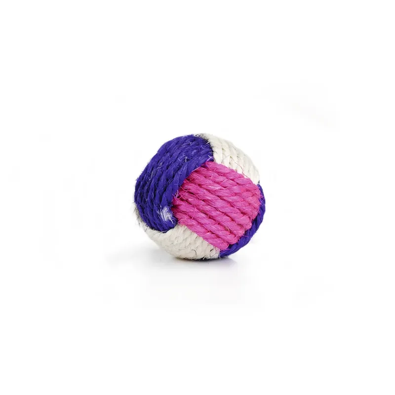 Sisal Knotted Ball+catnip Katten Speelgoed Geassorteerd by Beeztees – product photo 1 of 2