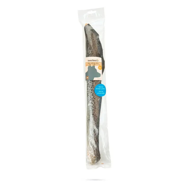 Snack Met Vette Zalmhuid Voor Honden by Beeztees – product photo