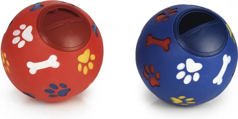 Snackbal - Hondenspeelgoed - Verstelbaar - Assorti - Dia: 15 cm by Beeztees – product photo 1 of 2