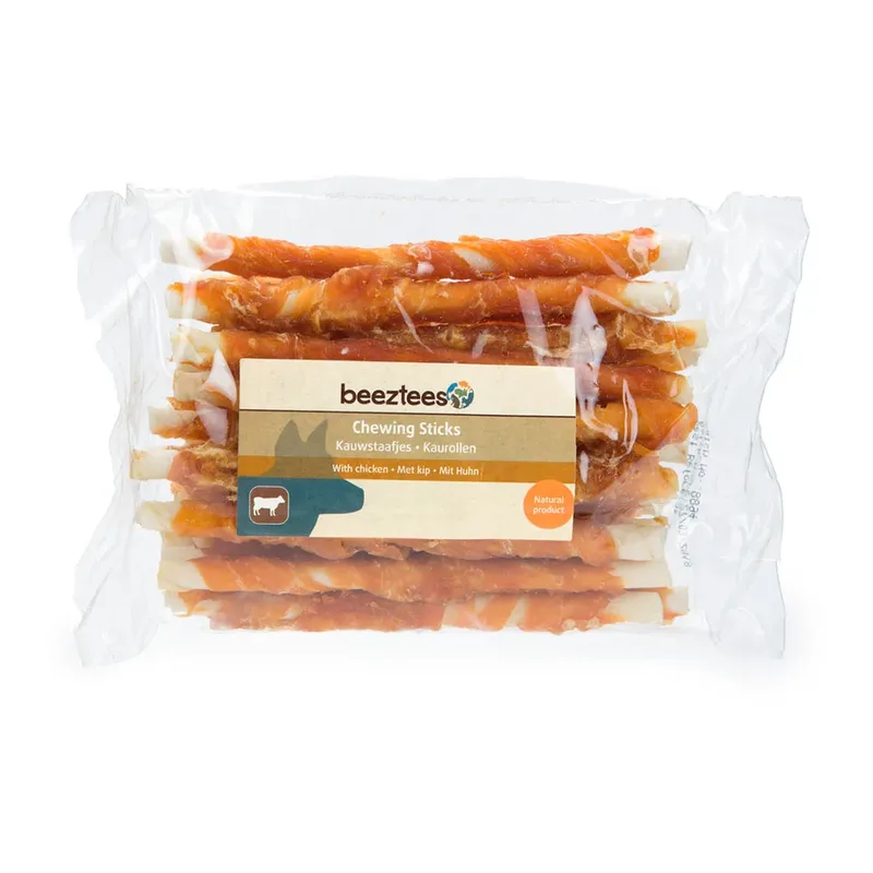Snacks Bâtonnets à Mâcher Au Poulet Pour Chien 20 Unités de Beeztees – photo produit 3 sur 3