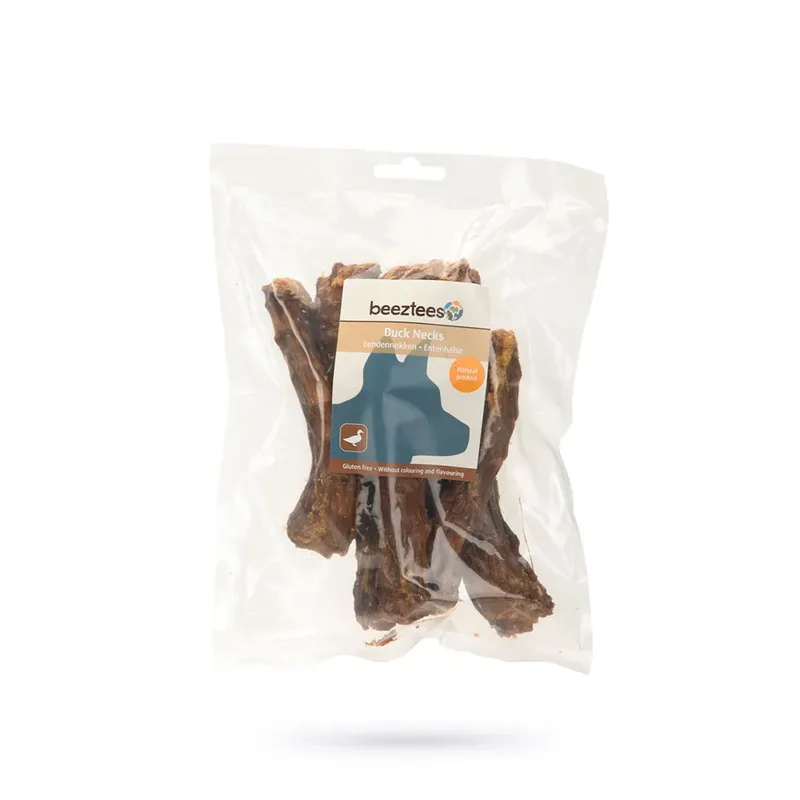 Hundesnack Aus Entenhälsen 200g von Beeztees – Produktfoto