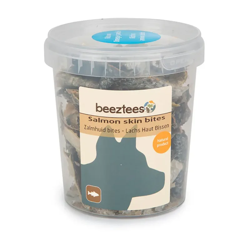 Friandises à La Peau De Saumon Pour Chiens 75g de Beeztees – photo produit