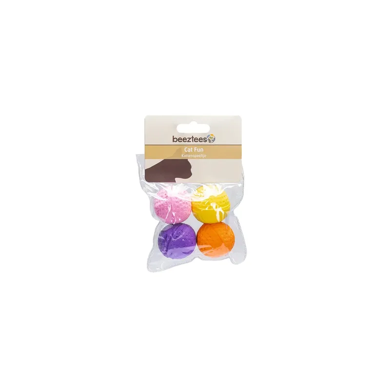 Jouet Pour Chat Soft Playball Assorti 4 Unités de Beeztees – photo produit 2 sur 2