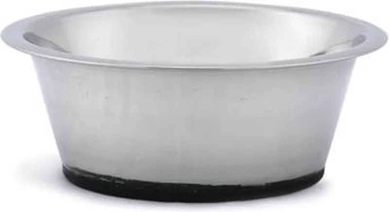 Steeldish - Hondenvoerbak - Antislip - 0,9L - 16 cm by Beeztees in Rvs – product photo