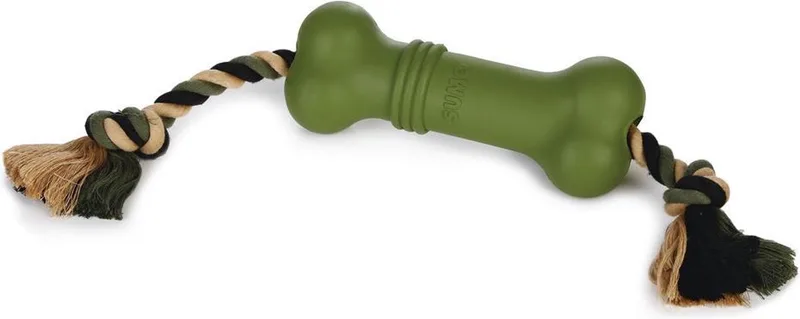 Sumo Fit Bone - Hondenspeelgoed - Rubber - 20x6x6 cm by Beeztees in Green – product photo 1 of 2
