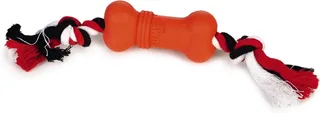 Sumo Mini Fit Bone - Hondenspeelgoed - Rubber - 4,5x4,5x11 cm by Beeztees in Red – product photo 1 of 2