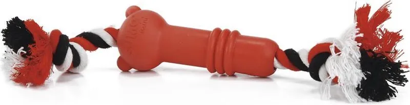 Sumo Mini Fit - Hondenspeelgoed - Rubber - Red - 4,5x4,5x11 cm by Beeztees in Red – product photo 1 of 2