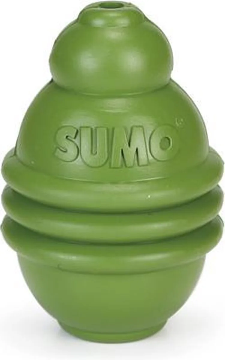 Sumo Play - Hondenspeelgoed - Rubber - M fra Beeztees i Grøn – produktbillede