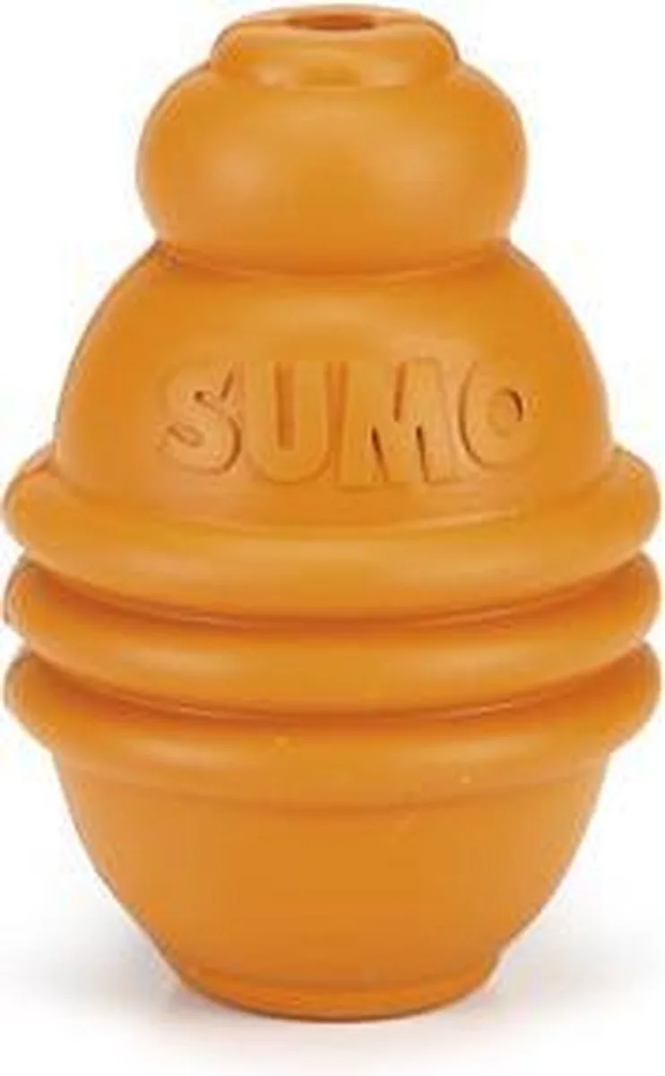 Sumo Play - Hondenspeelgoed - Rubber - S von Beeztees in Orange – Produktfoto