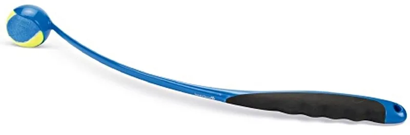 Tennisbalwerper Blauw van Beeztees – productfoto