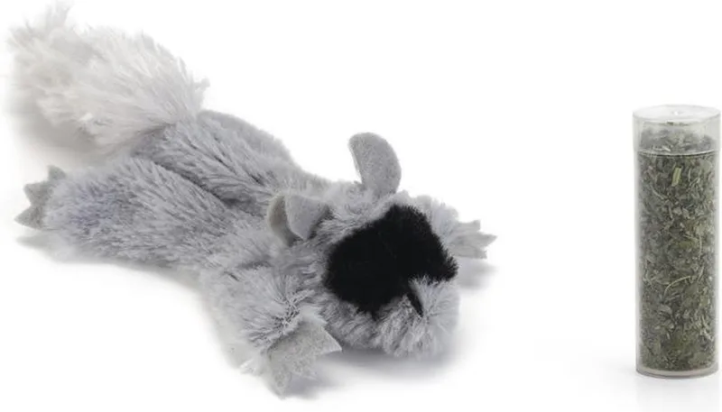 Tex - Kattenspeelgoed - Incl. Catnip - 14 cm by Beeztees in Grey – product photo
