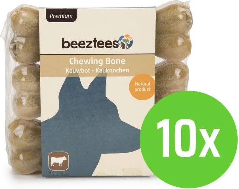 Thai Kauwbot 11 cm 3 Stuks - hondensnack - 10 verpakkingen fra Beeztees – produktbillede