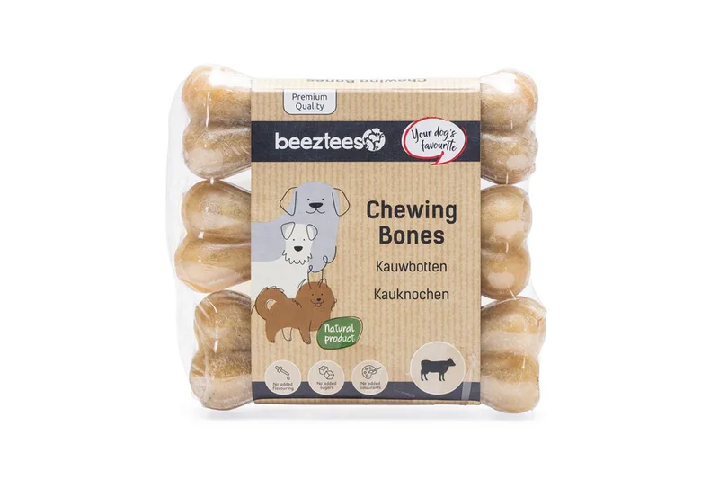 Thai Kauwbot - Hondensnack - 3 stuks - 11 cm - 50/55 gram de Beeztees – photo produit