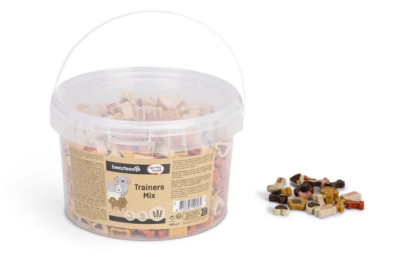 Trainer Mix - Hondensnacks - Beloningssnacks - trainingssnacks - Voordeelverpakking - 1400 gram von Beeztees – Produktfoto