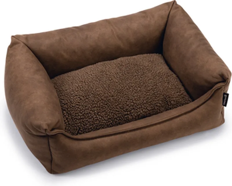 Uma - Orthopedische Hondenmand - 60x40x20 cm de Beeztees en Marron – photo produit
