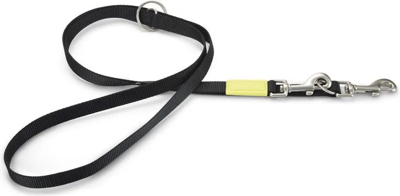 Uni - Hondenriem - 200 cm x 20 mm de Beeztees en Noir – photo produit