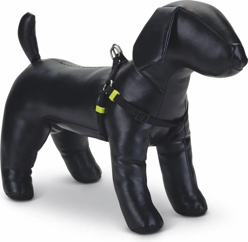 Uni - Hondentuig - 26-40 cm x 10 mm von Beeztees in Schwarz – Produktfoto