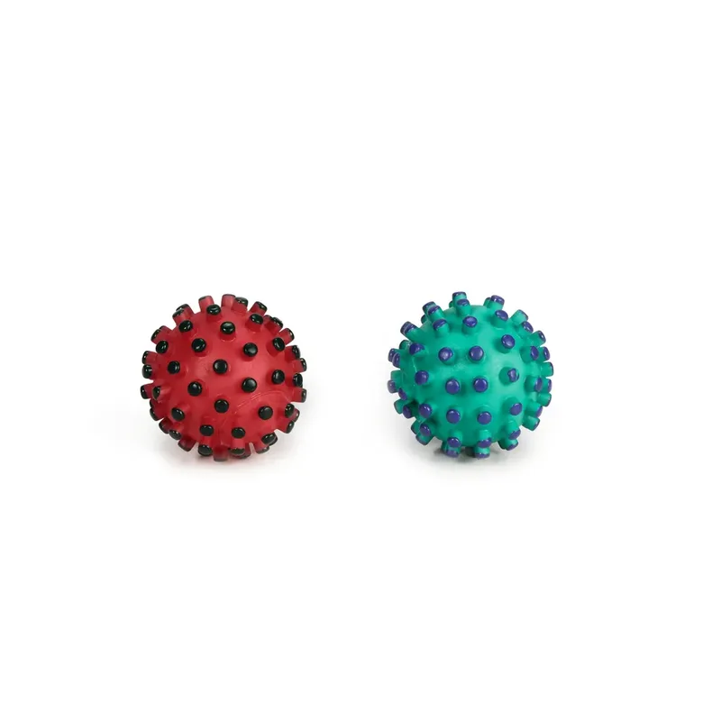Vinyl Spike Ball Medium Hondenspeeltje Geassorteerd by Beeztees – product photo