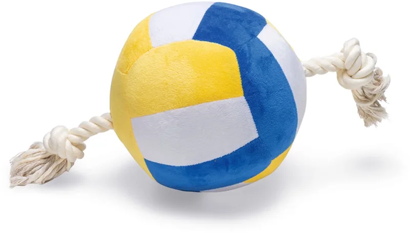 Jouet Pour Chien Volleyball Ball Rope de Beeztees en Multicolore – photo produit