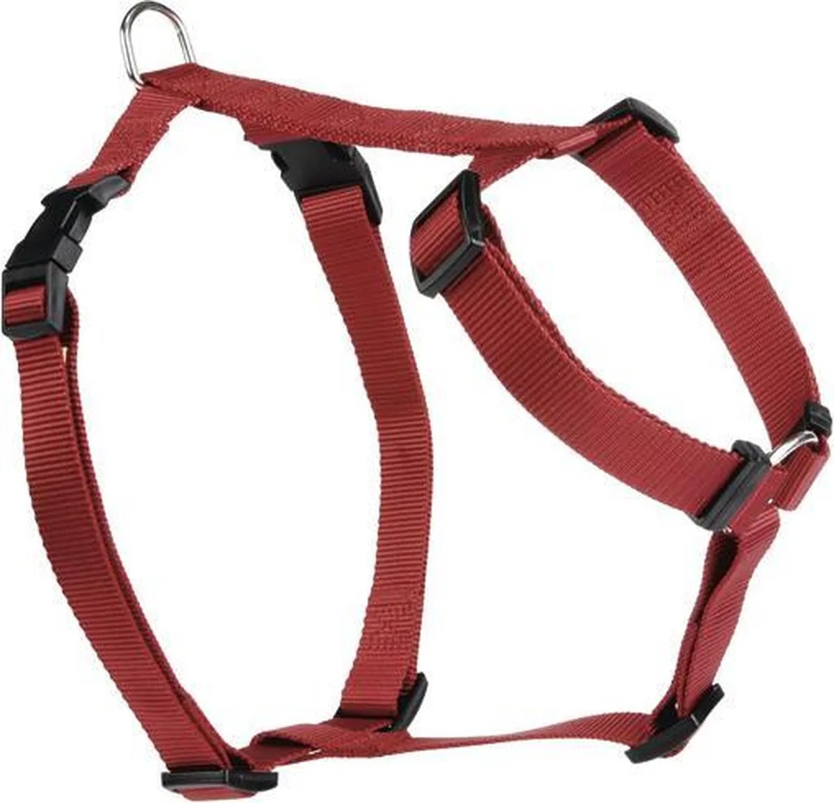 Wandel- en Autogordel - Hond - Nylon - 30-40 cm de Beeztees en Rouge – photo produit