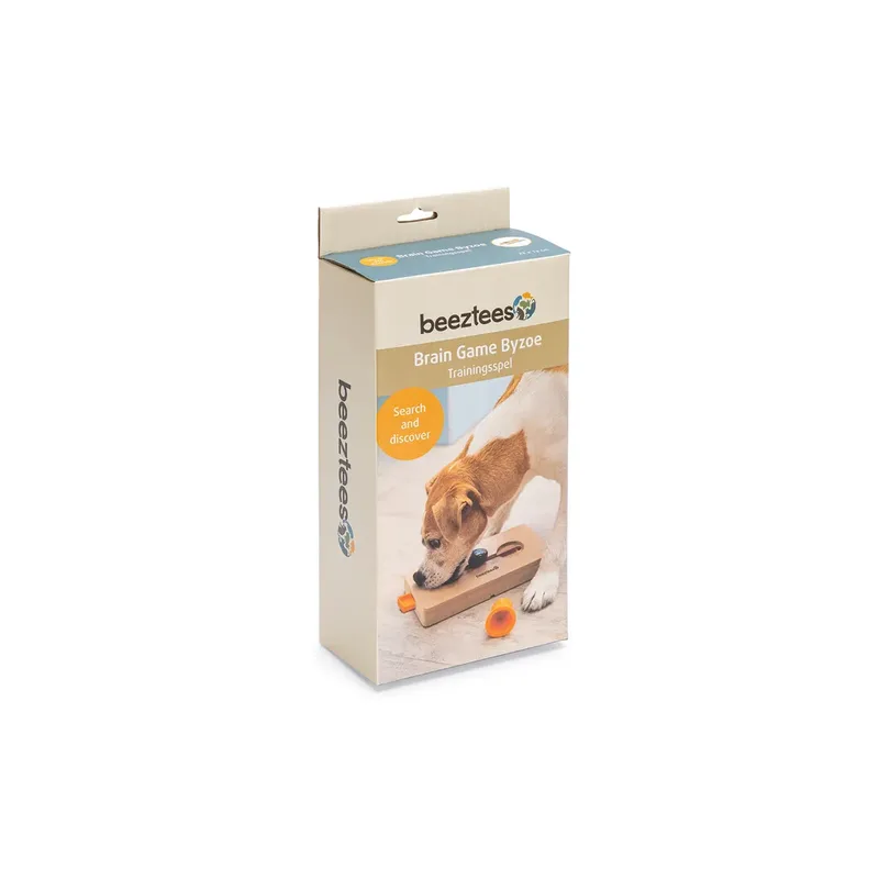 Wooden Braingame Byzoe Hondenspeeltje de Beeztees – photo produit 3 sur 3