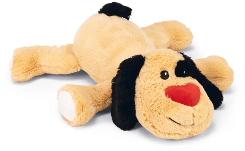 XL-Knuffel Belle - Hondenspeelgoed - Pluche - Licht - 48x46x11 cm von Beeztees in Braun – Produktfoto