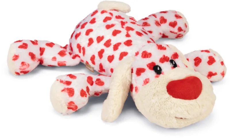 XL-Knuffel Suki - Hondenspeelgoed - Pluche - 45x46x11 cm de Beeztees en Blanc – photo produit