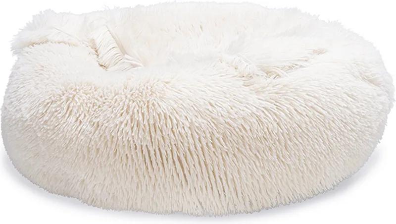 Yala - Hondenmand - Pluche - Dia. 50 cm fra Beeztees i Beige – produktbillede