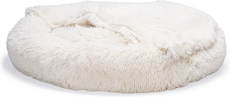 Yala - Hondenmand - Pluche - Dia. 80 cm by Beeztees in Beige – product photo