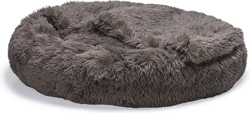 Yala - Hondenmand - Pluche - Dia. 80 cm de Beeztees en Marron – photo produit