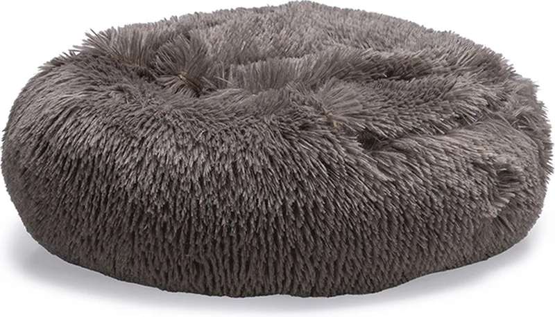 Yala - Hondenmand - Pluche - Fluffy - Dia. 50 cm von Beeztees in Braun – Produktfoto