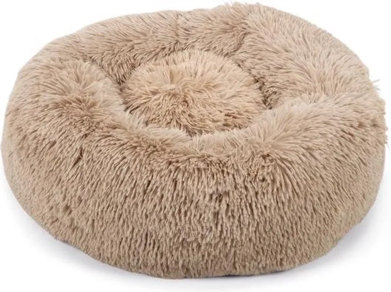Yali - Hondenmand - Pluche - Diam. 50 cm by Beeztees in Beige – product photo