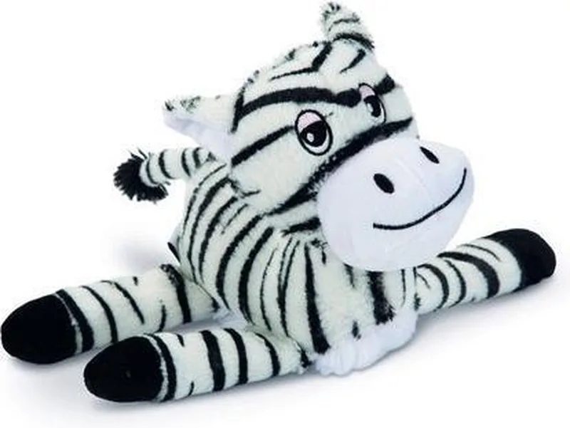 zappy hondenspeelgoed pluche de Beeztees en Noir, Blanc – photo produit