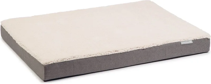 Zira - Orthopedisch Hondenkussen - 100x70x9cm de Beeztees en Beige – photo produit