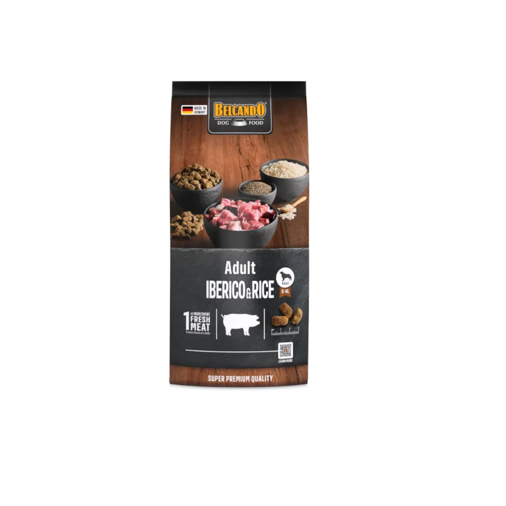 Adult Iberico & Rijst Hondenvoer - 2 x 12,5 kg van Belcando – productfoto