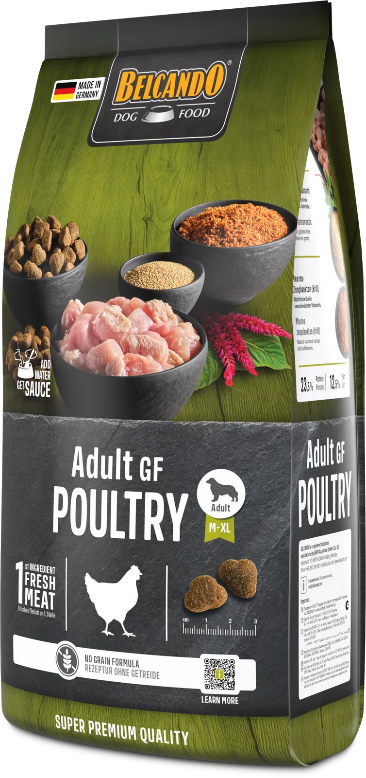 Adult Poultry Getreidefrei - 1 kg von Belcando – Produktfoto