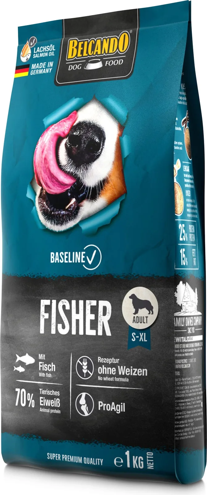 Baseline Fisher - 1 kg van Belcando – productfoto