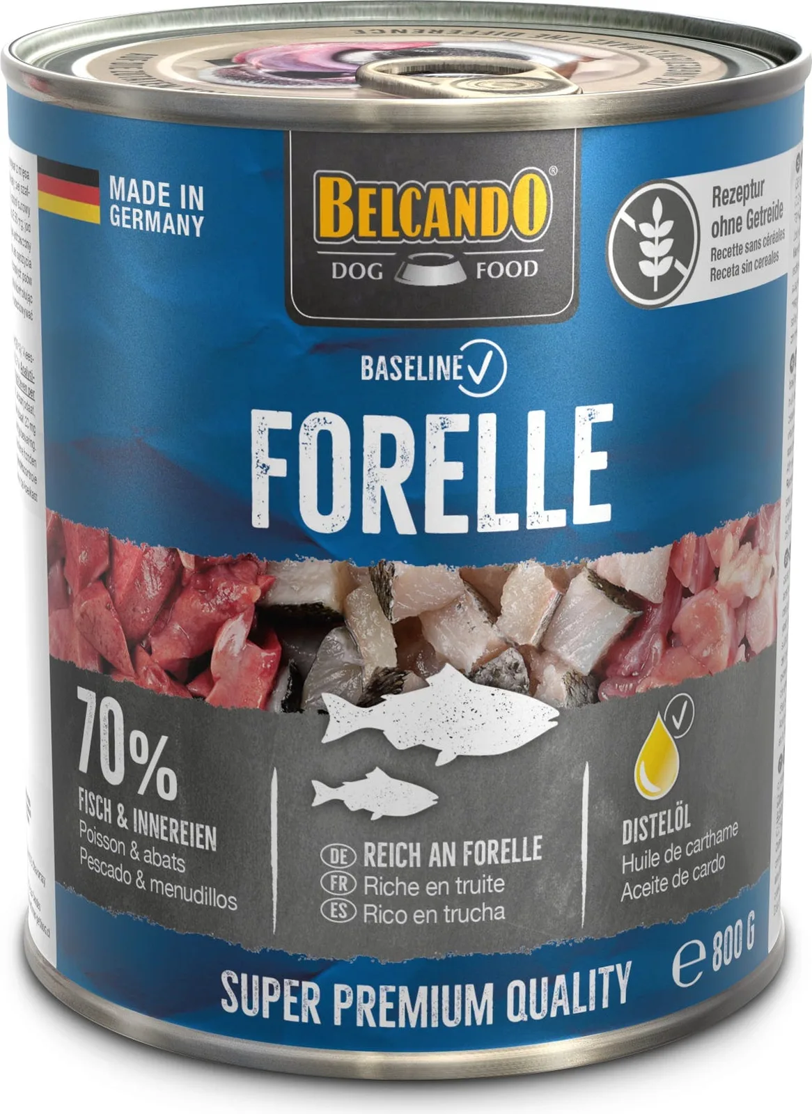 Baseline Forelle - 800 g von Belcando – Produktfoto