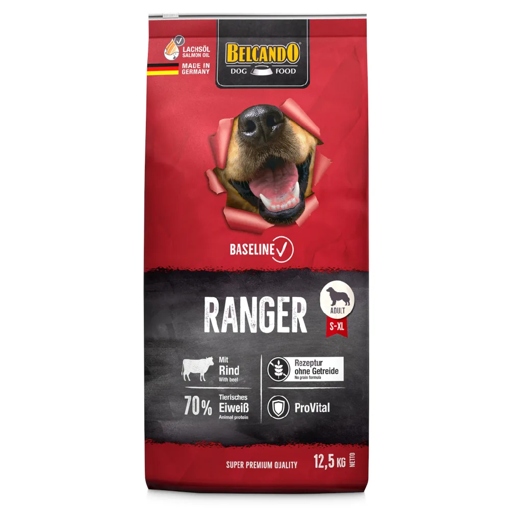 Baseline Ranger droogvoer met rund voor honden 12,5 KG de Belcando – photo produit