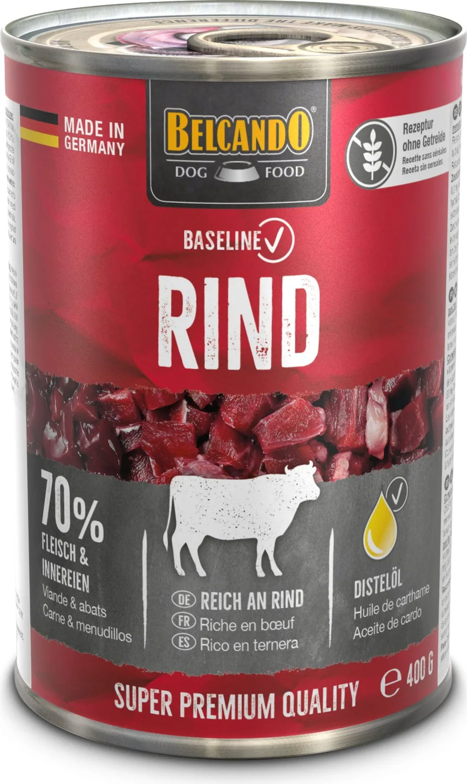 Baseline Rind - 400 g von Belcando – Produktfoto